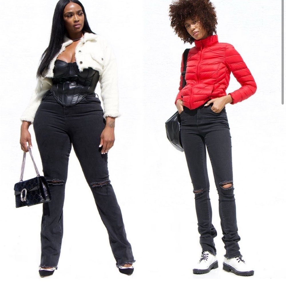 Black Skinny Jeans for Tall women